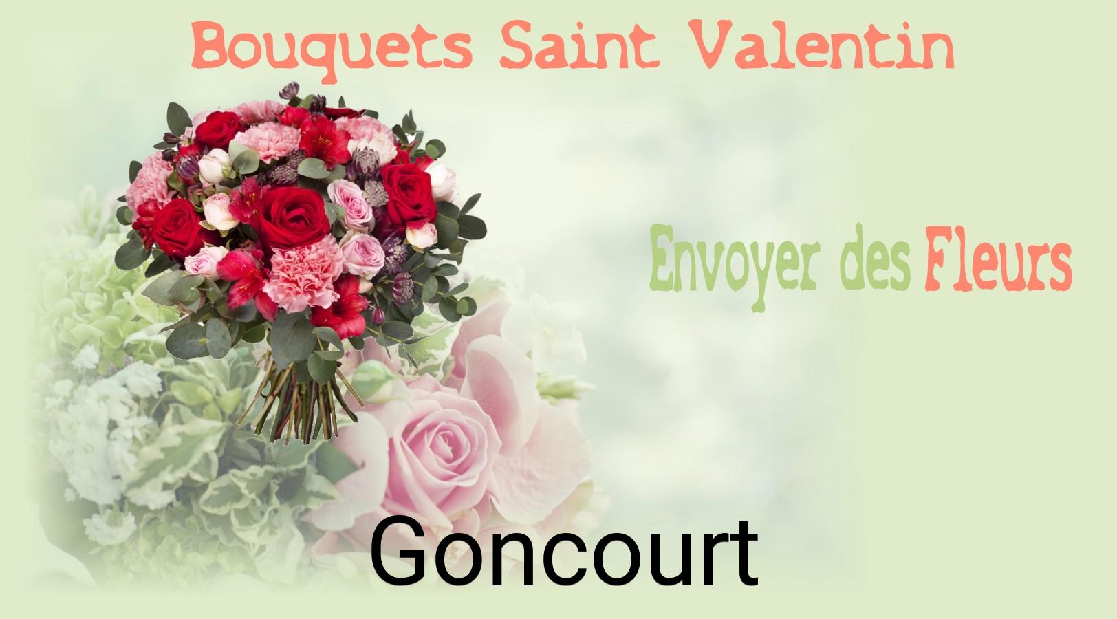 Roses de Saint-Valentin livrées à Goncourt